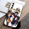 Чехол для телефона A-Amine K-ON для Samsung Galaxy A73, A72, A71, A70, A53, A52, A51, Мягкий силиконовый черный чехол