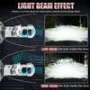 Eight-dimensional Space High-power Car Led Headlights Retrofit Ultra-bright Focus Near And Far Car Headlights
