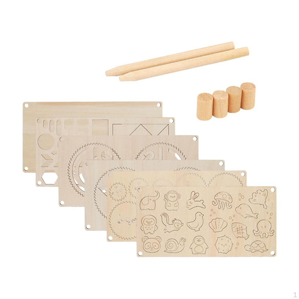 Деревянная познавательная доска, развивающая игрушка, многофункциональная рука-глаз