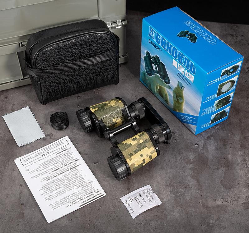 Телескоп из металлической бронзы высокой четкости, военный веерный телескоп, большого увеличения, астрономия, путешествия на открытом воздухе, советский стиль