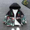 Autumn 2025 Camouflage Windbreaker for Boys - Trendy Children's Casual Jacket for Small and Medium Sizes