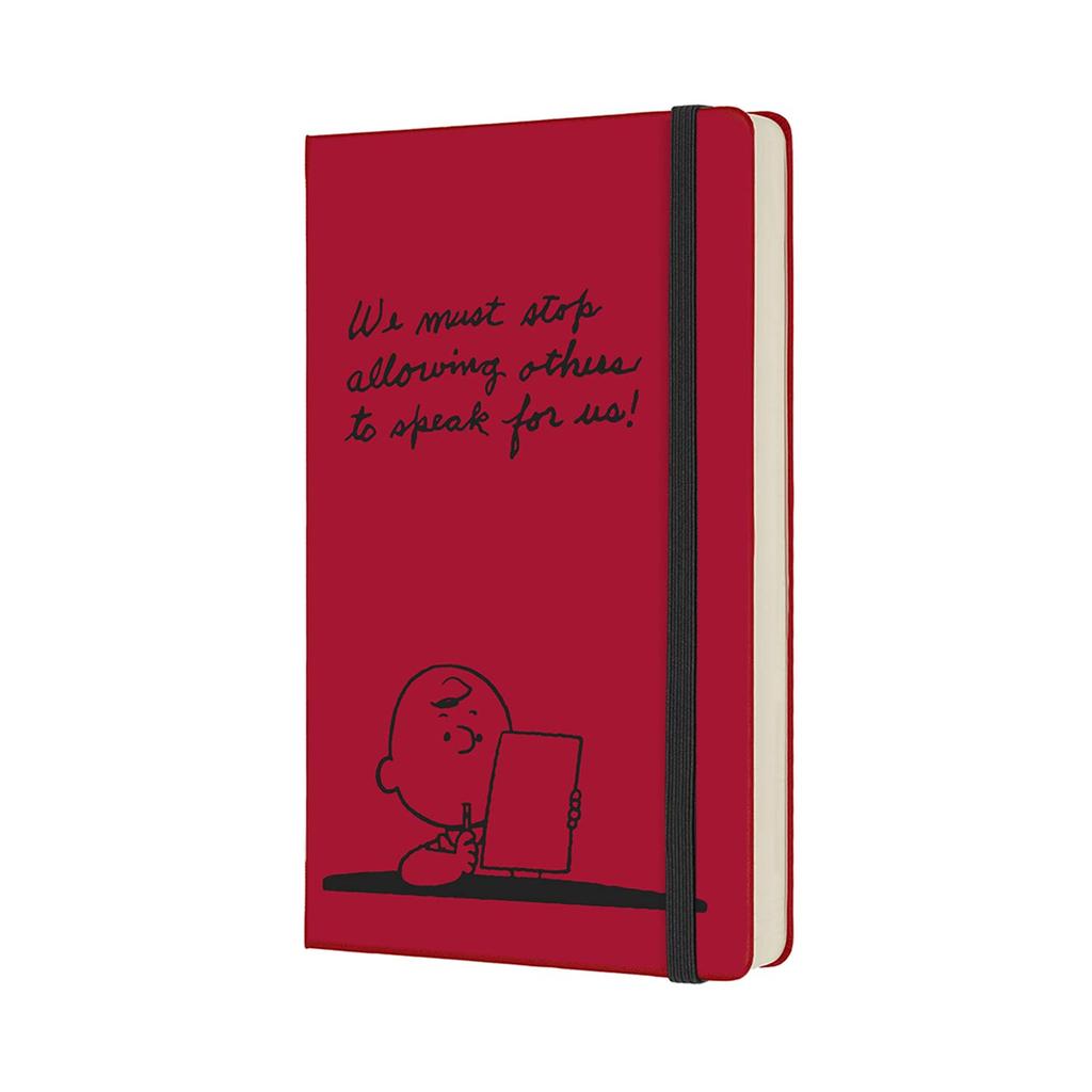 Moleskine Peanuts 2022 Planner, 12-Month Daily Diary, January Start, Hardcover, Large Size (13cm W X 21cm H), Red, DPE12DC3Y22