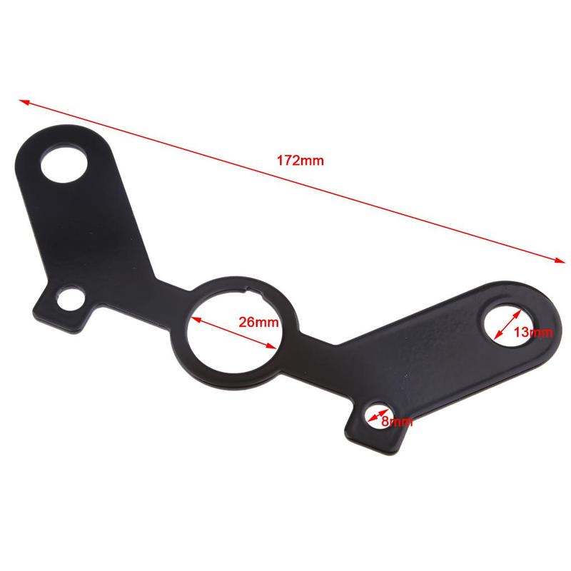 Motorcycle Black Mouting Bracket for Odometer Speedometer and Tachometer