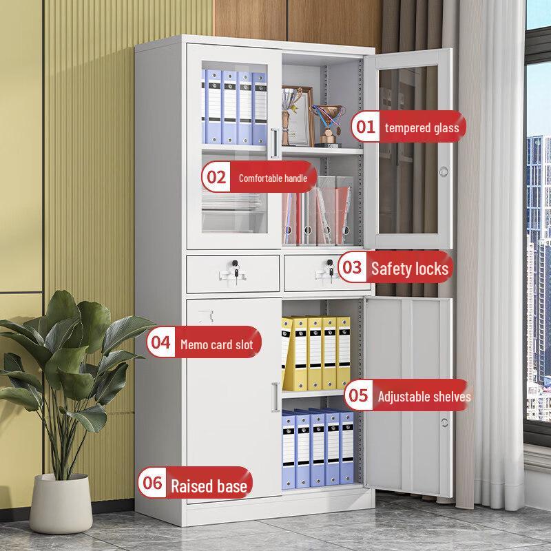 Ally Office Metal Two-Drawer File Cabinet