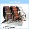 Classic Pu Leather Waist Belt With Pin Closure For Women Business And Casual Looks