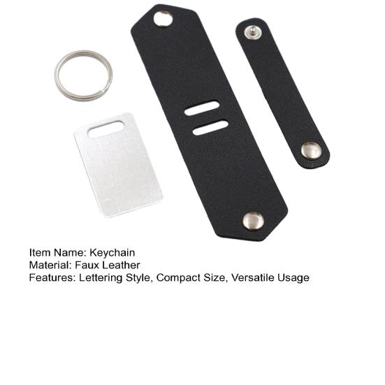 Брелок из искусственной кожи женский маленький изысканный с надписью в стиле леттеринг ко Дню матери