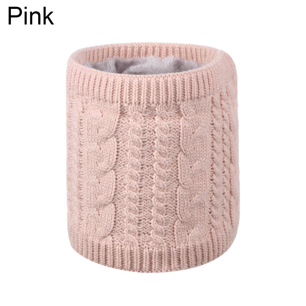 Cowl Go Out Wrap Circle Cable Thicken Scarf Neck Warmer Circle Loop Snood Shawl Brushed Knit