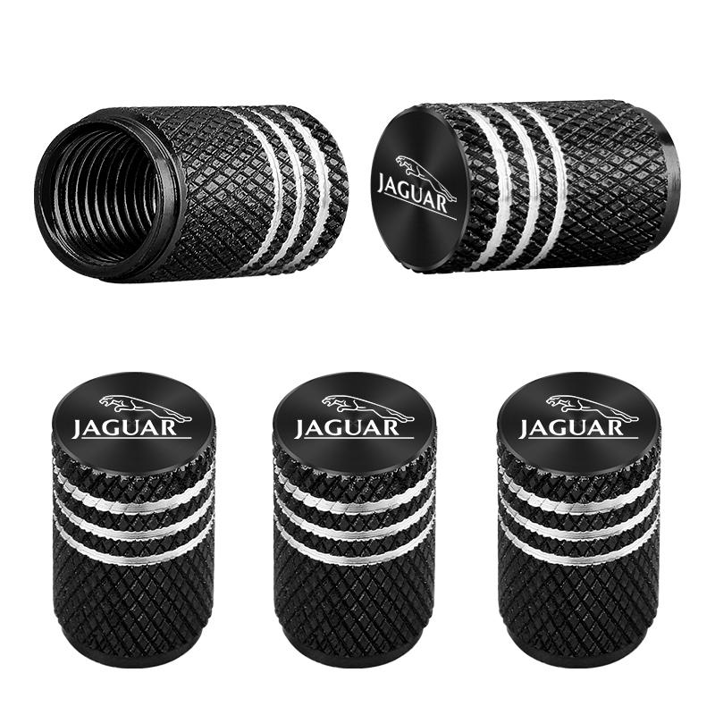 5Pcs Car styling Metal Wheel Tire Valve Caps Stem case For Jaguar Growler XF XE XJ F-Pace X-Type S-Type F-Type E-Pace I-PACE ZZ24