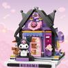 Kuromi Secret House Made with Sanrio Characters Blocks, 1 Piece Korean Popular Toys
