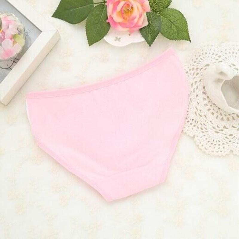 4Pc Cotton Panties Girls Short Briefs Baby Underwear Panties