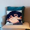A D-Double Sided Mirror Charlie Pillow Case Short Plush Sofa Decorative Gift Home Double-Sided Printing Cushio