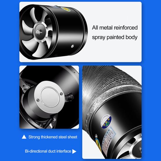 Вытяжной вентилятор Двусторонний дымоотвод Подавление низких частот Стабильная работа Супер всасывание