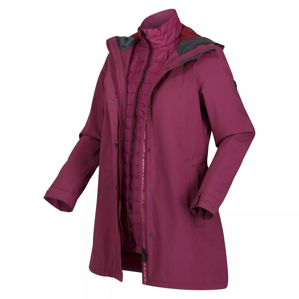 Regatta Womens/Ladies Denbury III 2 in 1 Waterproof Jacket