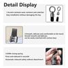 Luxury Car Keychain Key Chain Buckle Key Ring Gift For Man Women For Opel Insignia Astra G J F K Vectra C H Corsa C B D Omega