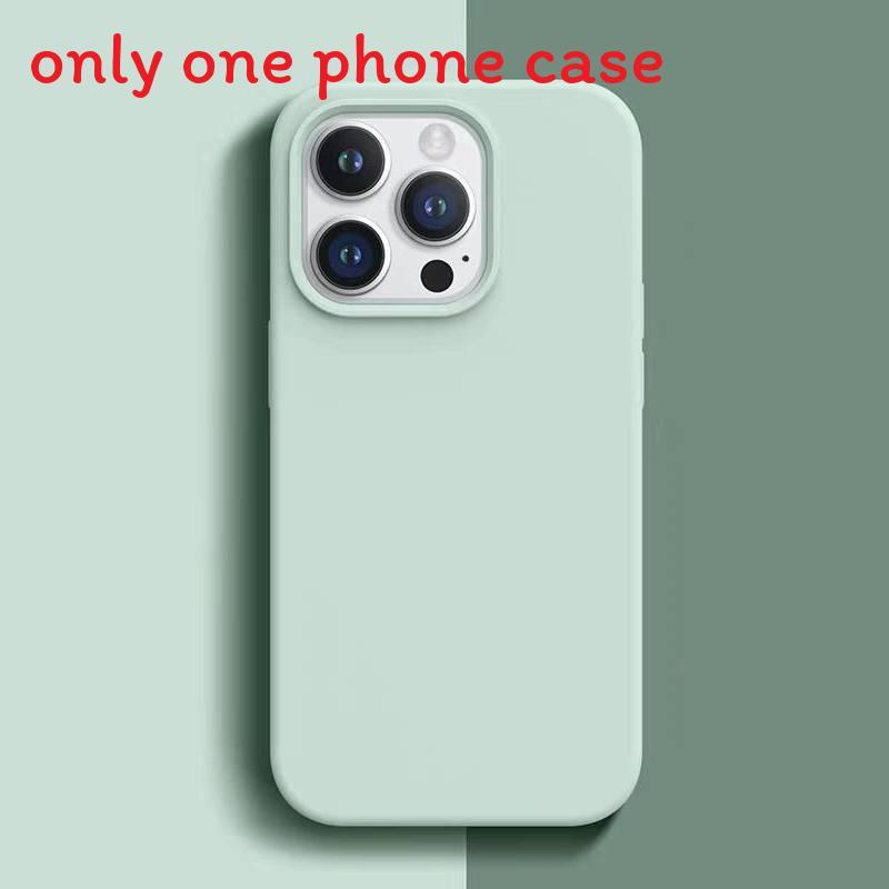 For Iphone14 Pro Silicone Phone Case With Antifingerprint Nonslip Protection For Girls And Teens