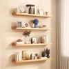 Wooden Shelves Wall Floating Shelves Useful Floating Shelf Display Rack Home Closet Organizer Decor Living Room Storage Shelf