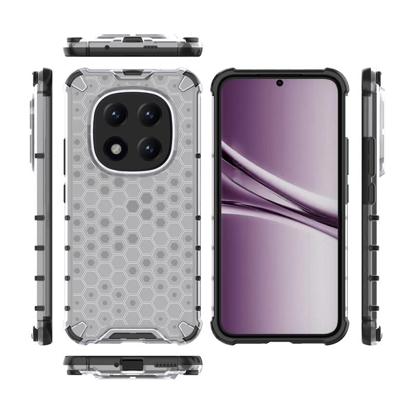 Transparent Case For Redmi Note 15 Pro Plus Honeycomb Armor Case Redmi Note 15 Pro Plus Cover For Redmi Note 15 Pro Plus Case
