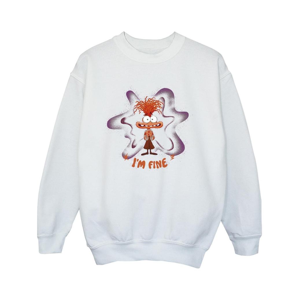 Inside Out 2 Boys IÂ´m Fine Sweatshirt
