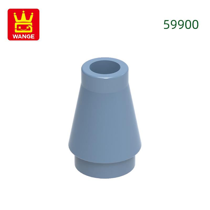454 шт./лот 59900 4589 1x1 Конус Строительный Блок Детали Moc Совместим с Круглым Кирпичом DIY Детская Игрушка Сборка Подарочная Коробка