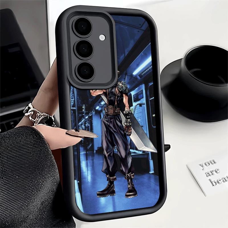 Чехол для телефона Samsung Galaxy S26 S25 Ultra S24 FE F-Final F-Fantasy Аниме Оболочка S23 Plus S22 + S21 S20 5G Мягкий силикон Funda