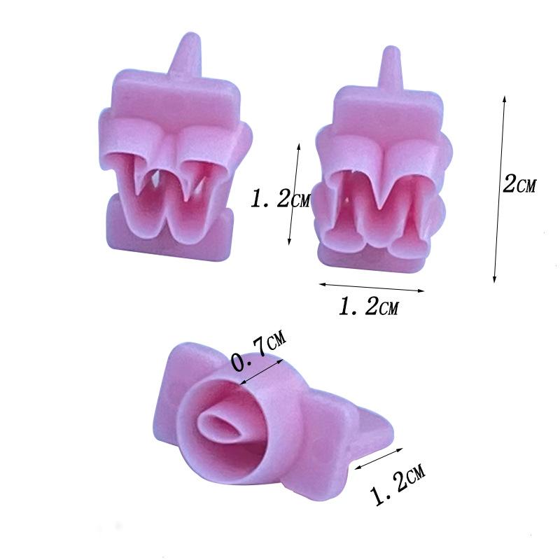 26 шт строчные английские буквы формочки для печенья формы для печенья помадка формы DIY инструменты для украшения торта шоколадная выпечка