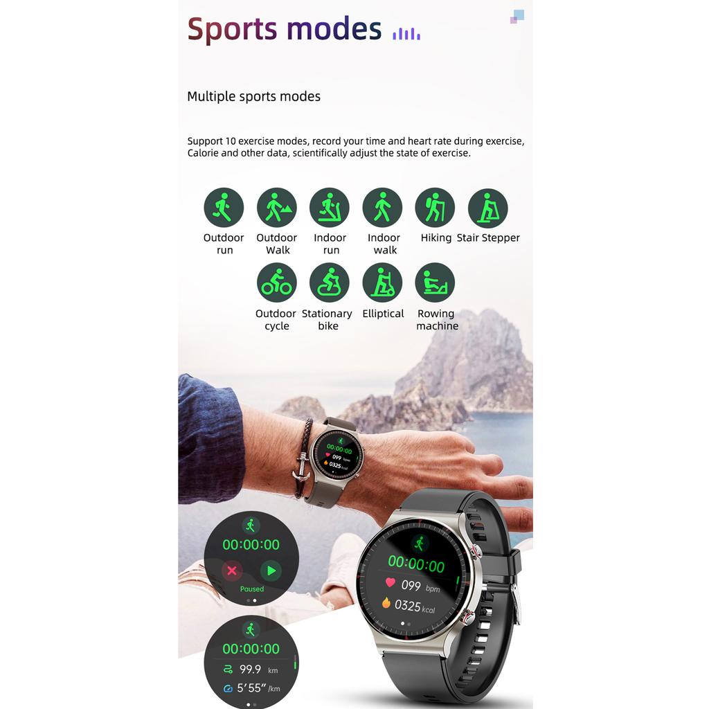 G08 Smart Watch ЭКГ/ВСР/артериального давления/кислорода/мониторинга температуры