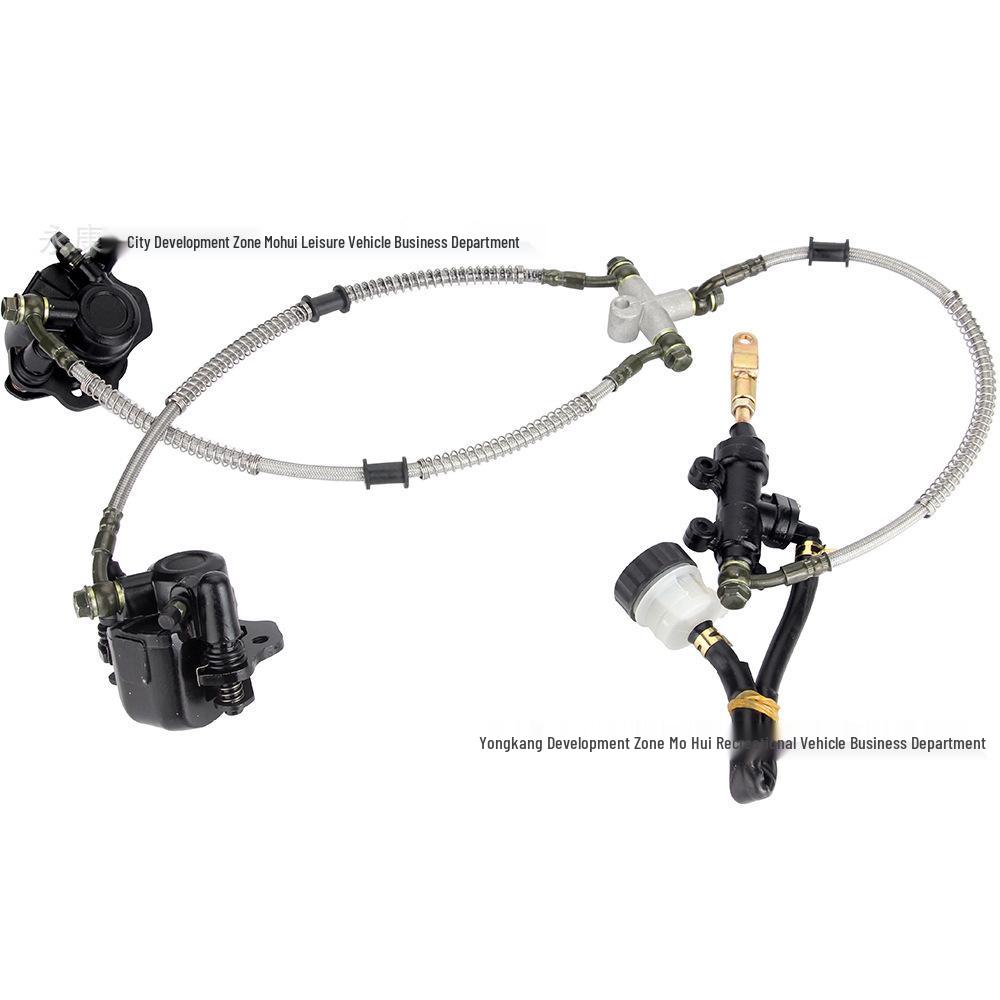 Four-Wheeled ATV 125-250CC Rear Foot Brake Assembly with Upper/Lower Caliper