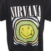 Футболка Nirvana Мужская Размер Большой Черная Ретро 90-х Гранж Курт Кобей Футболка Группы