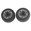 2x Задние шины для радиоуправляемой машины, запчасти, прочные аксессуары, модернизация транспортного средства для 144016 1:14