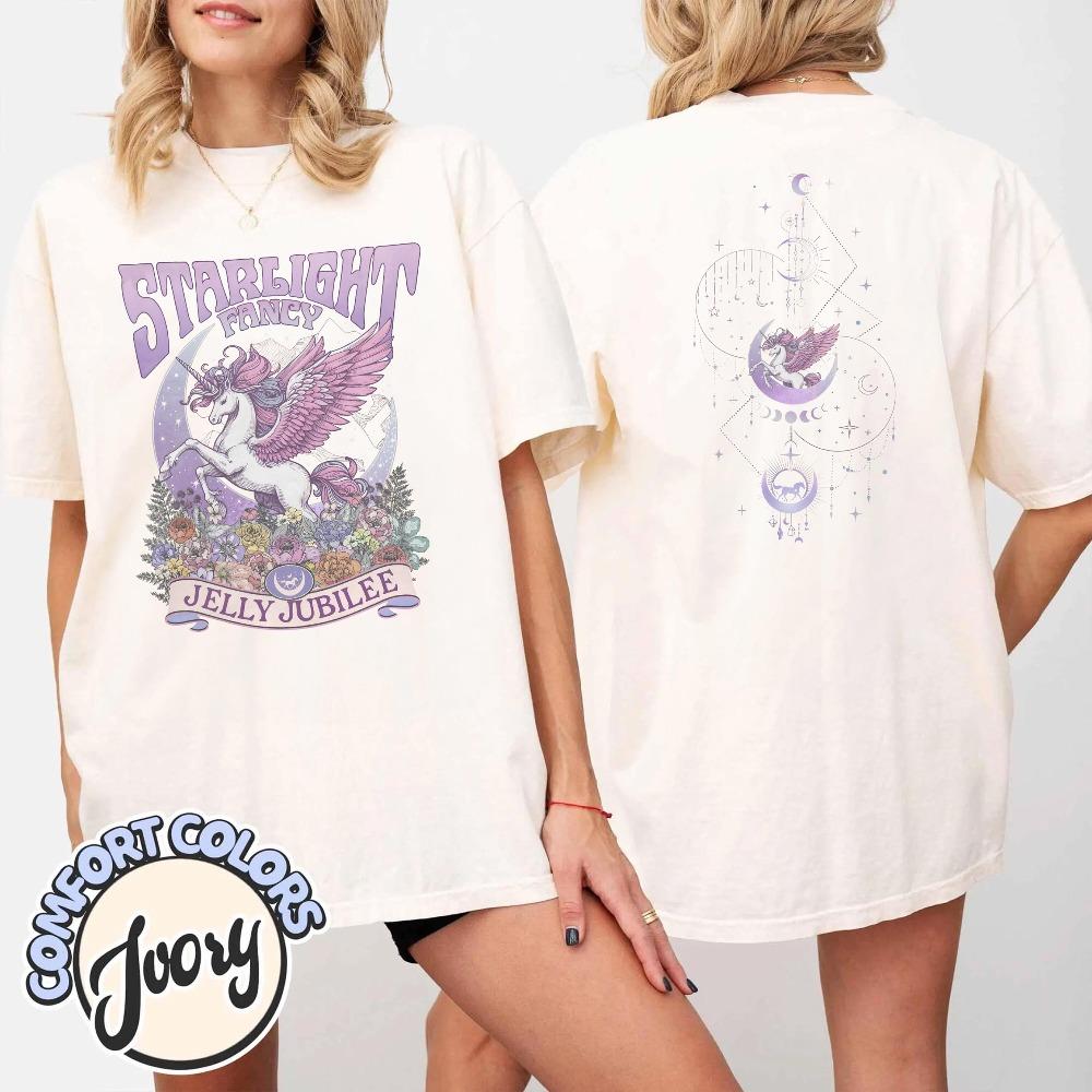 Рубашка Jelly Jubilee Crescent City Фанатская рубашка Comfort Colors Звездный свет Фантастическая рубашка Мерч по книгам Брайса Квинлана SJM Вдохновляющий подарок