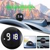 Цифровые автомобильные часы с сенсорным экраном, часы на приборной панели автомобиля, водонепроницаемые велосипедные часы, портативные маленькие часы на приборной панели автомобиля