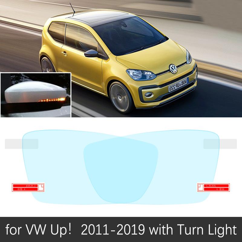 Автомобильная пленка для зеркала заднего вида для Volkswagen VW Up! Вверх! 2011 ~ 2012 2013 2014 2015 Противотуманная непромокаемая наклейка