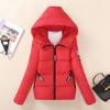 2022 Новая зимняя куртка Женская парка с капюшоном Короткие пальто Женская парка Теплая утолщенная куртка Корейская свободная хлопковая подкладка Верхняя одежда