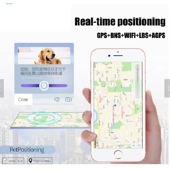 GPS Tracker Waterproof Dog Collar GPS Tracker Anti-lost Pet Finder Locator Cat GPS Tracker RYDXTR-9