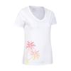 Mountain Warehouse Womens/Ladies Palm Tree V Neck T-Shirt