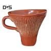Mushroom Coffee Cup 200ml Ceramic Mushroom Mug Unique Aesthetic Afternoon Tea Mug Novelty Fungi Silly Plant Decor