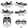 Cartoon Printed EVA Clogs for Women Men Breathable Lightweight Slip On Casual Footwear Soft Sole Summer Sandals Daily Walking