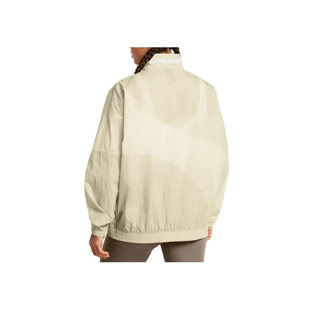 Under Armour Legacy Color Block Waterproof Training Jacket Women Jacket Khaki 1382762-289