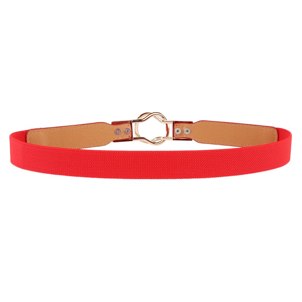 Accessories Dress Skirt Cummerbunds Elastic Waistband Thin Waist Belt Wrap Buckle Adjustable Belt
