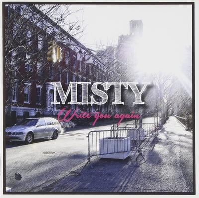 CD MISTY - Write you again  RCTR1023 Trust Records 2013 Япония ObiRock Б/у