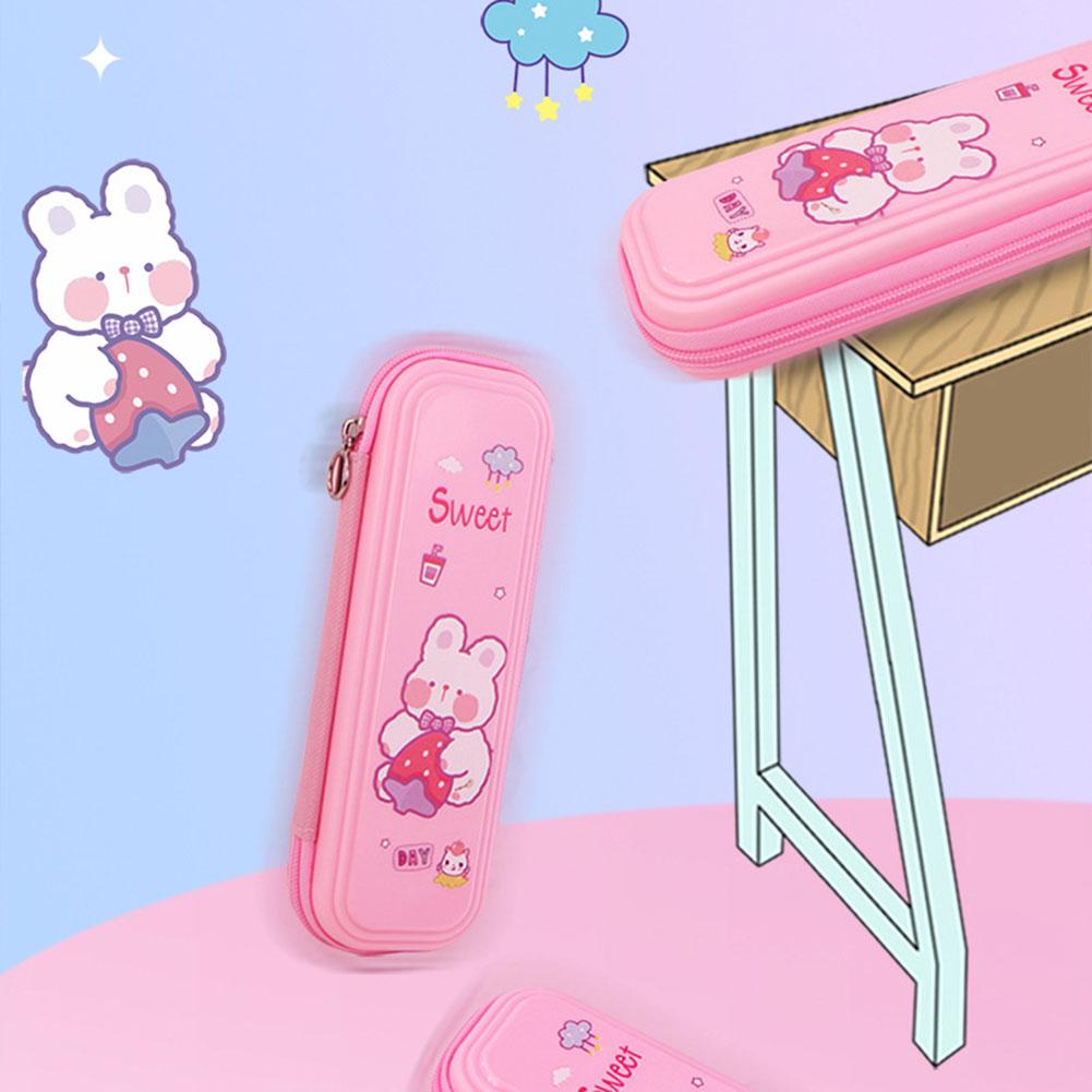 3D Kawaii пенал EVA большой емкости водонепроницаемый легкий пенал для школьных принадлежностей канцелярская сумка