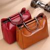 2024 Spring Women's Genuine Cowhide Handbags - Multifunctional, Large, Simple & Fashionable