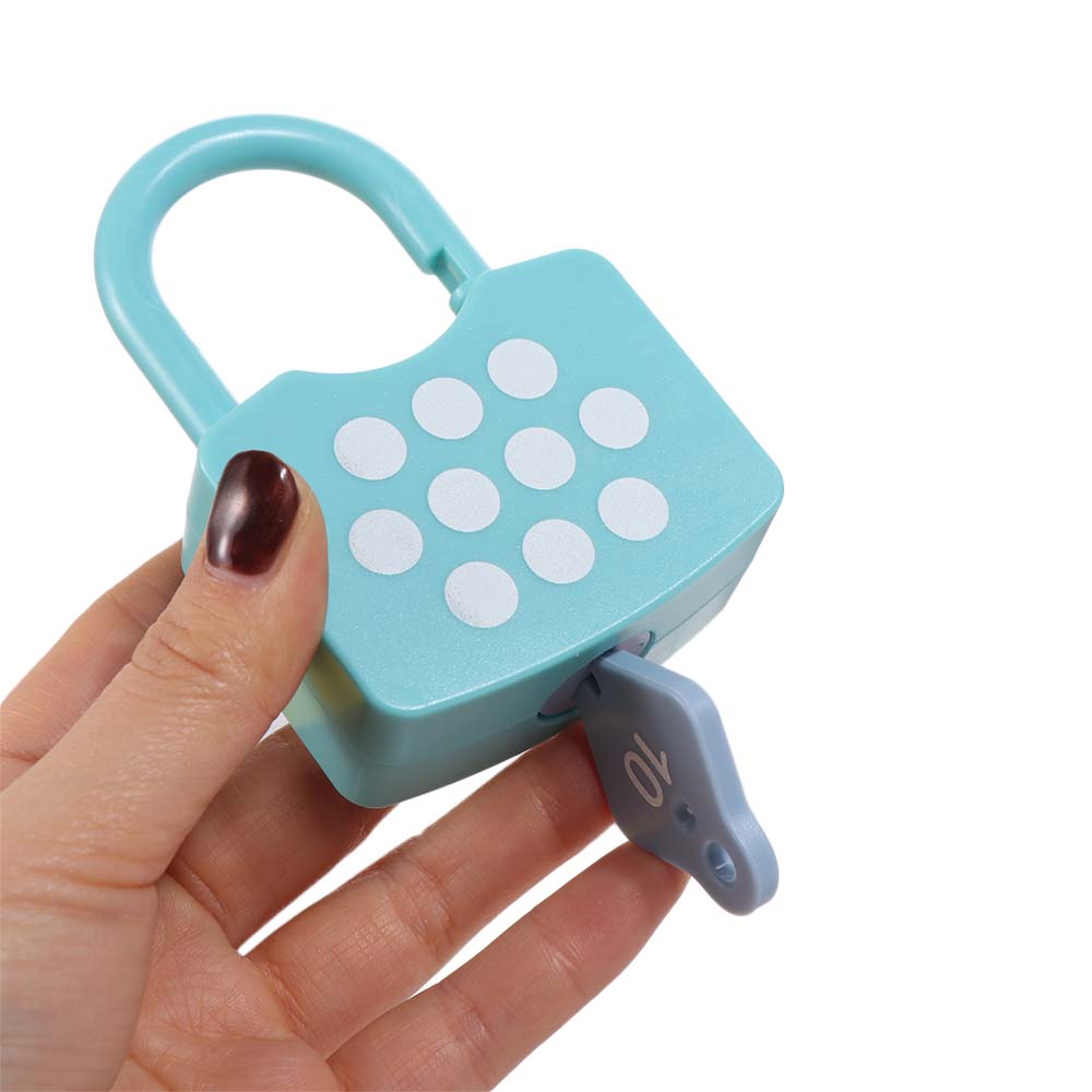 Number Matching Number Lock Key Toys Math Count Learning Number Toy For Toddler
