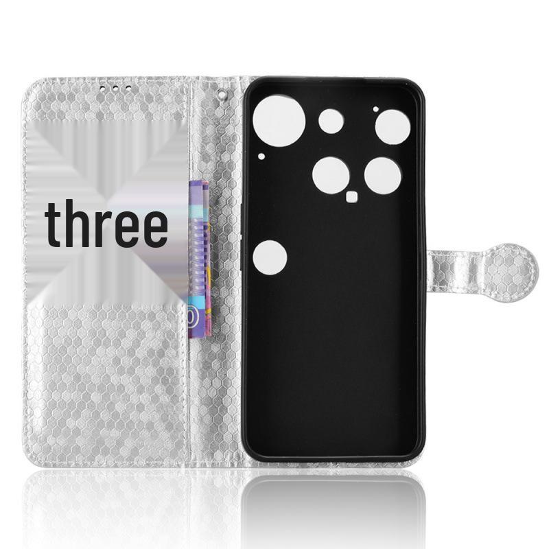 Магнитный чехол-книжка в горошек для Nothing Phone 3