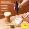 Handheld Milk Foamer Egg Beater Wireless Foam Maker Drink Mixer Cooking Accessories Electric Milk Frother Battery Operated