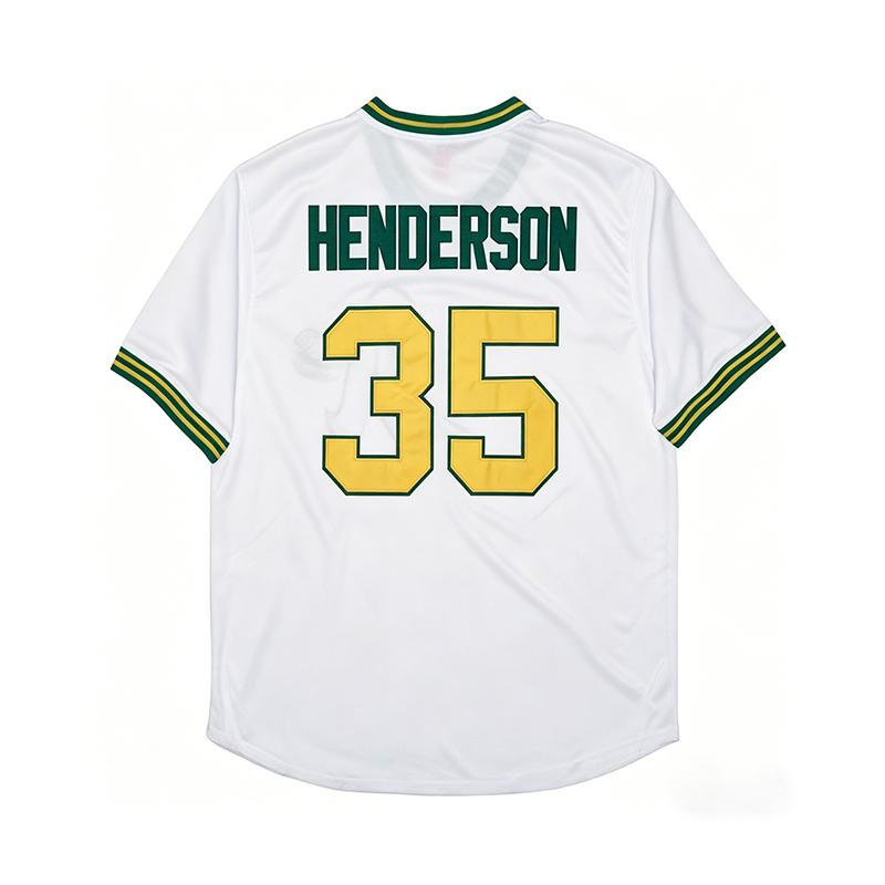 Men's Vintage-Style Stitched Baseball Jerseys 9 Reggie Jackson 24 Rickey Henderson 25 Mark McGwire 33 José Canseco S-3XL