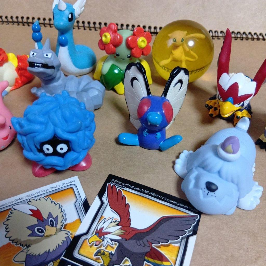 Использованный Виниловый Пальчиковый Кукольный Покемон Pokemon