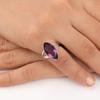 Amethyst Gemstone 925 Sterling Silver Jewelry Handmade Partywear Ring For Women RR-23-2