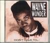 CD WAYNE WONDER - Don't Have To TRC041 PENTHOUSE Japan Obi Reggae, Ska & Dub Used