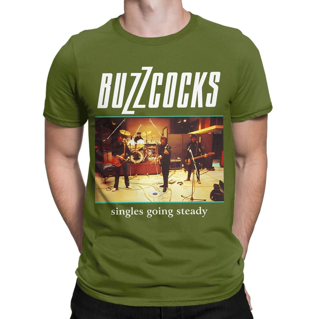 Singles Going Steady Funny Graphic 100 Cotton Tshirt Buzzcocks Tops Tees For Unisex